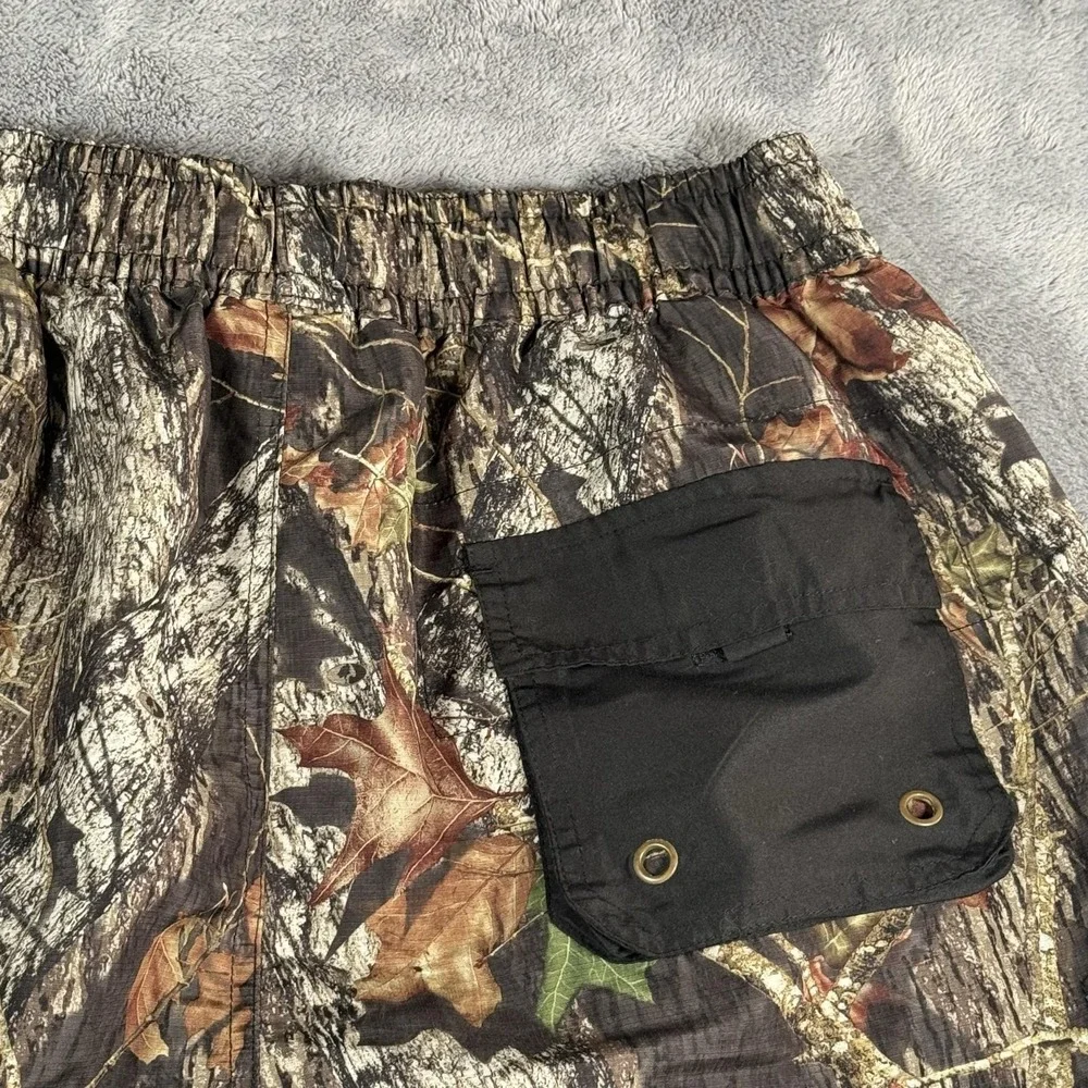 Wilderness Dreams Swim Shorts Mens Size XL Brown Camo Cargo Microfiber Hunting